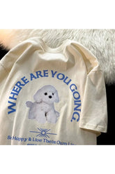 T-shirt graphique Fluffy Pup